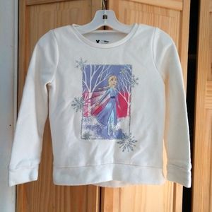 Disney Jumping Beans Frozen 2 Elsa sweatshirt, sz5